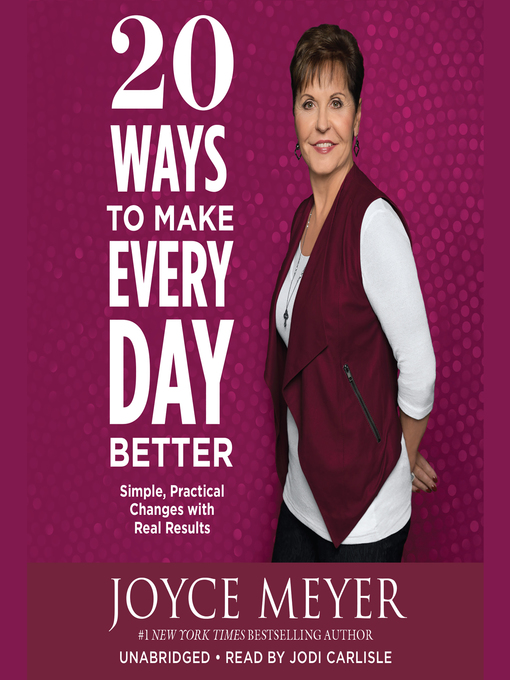 Cover image for 20 Ways to Make Every Day Better